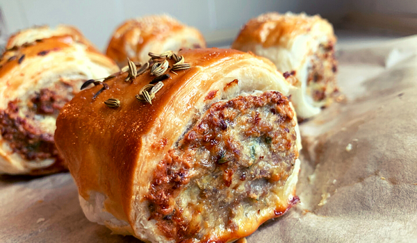 My super easy homemade Sausage roll recipe... - The Quiet Foodie...